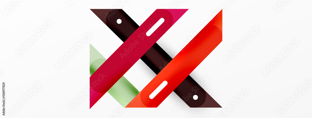 Background overlapping lines. Dynamic lines abstract wallpaper. Straight lines composition vector illustration for wallpaper banner background or landing page Background overlapping lines. Dynamic lines abstract wallpaper. Straight lines composition vector illustration for wallpaper banner background or landing page