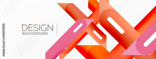 Background overlapping lines. Dynamic lines abstract wallpaper. Straight lines composition vector illustration for wallpaper banner background or landing page
