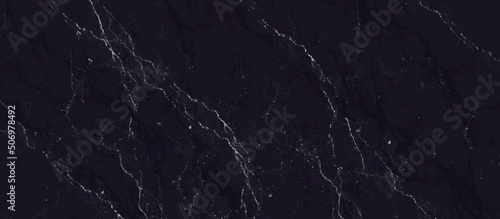 Elegant black marble texture background. Black cracked marble texture frame wallpaper. 