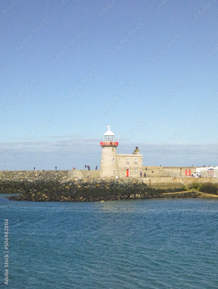 Lighthouse across the water. Lighthouse across the water.