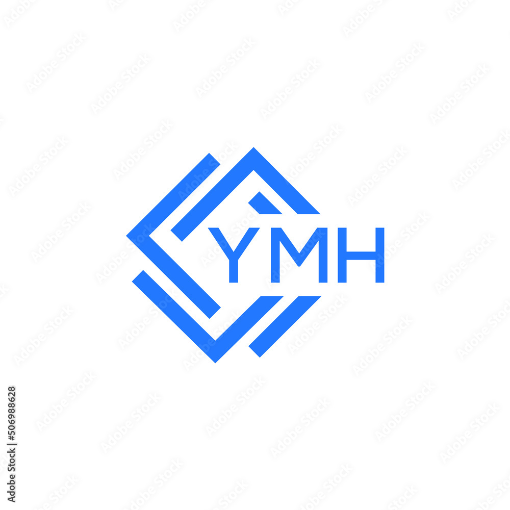 YMH technology letter logo design on white background. YMH creative initials technology letter logo concept. YMH technology letter design. YMH technology letter logo design on white background. YMH creative initials technology letter logo concept. YMH technology letter design.