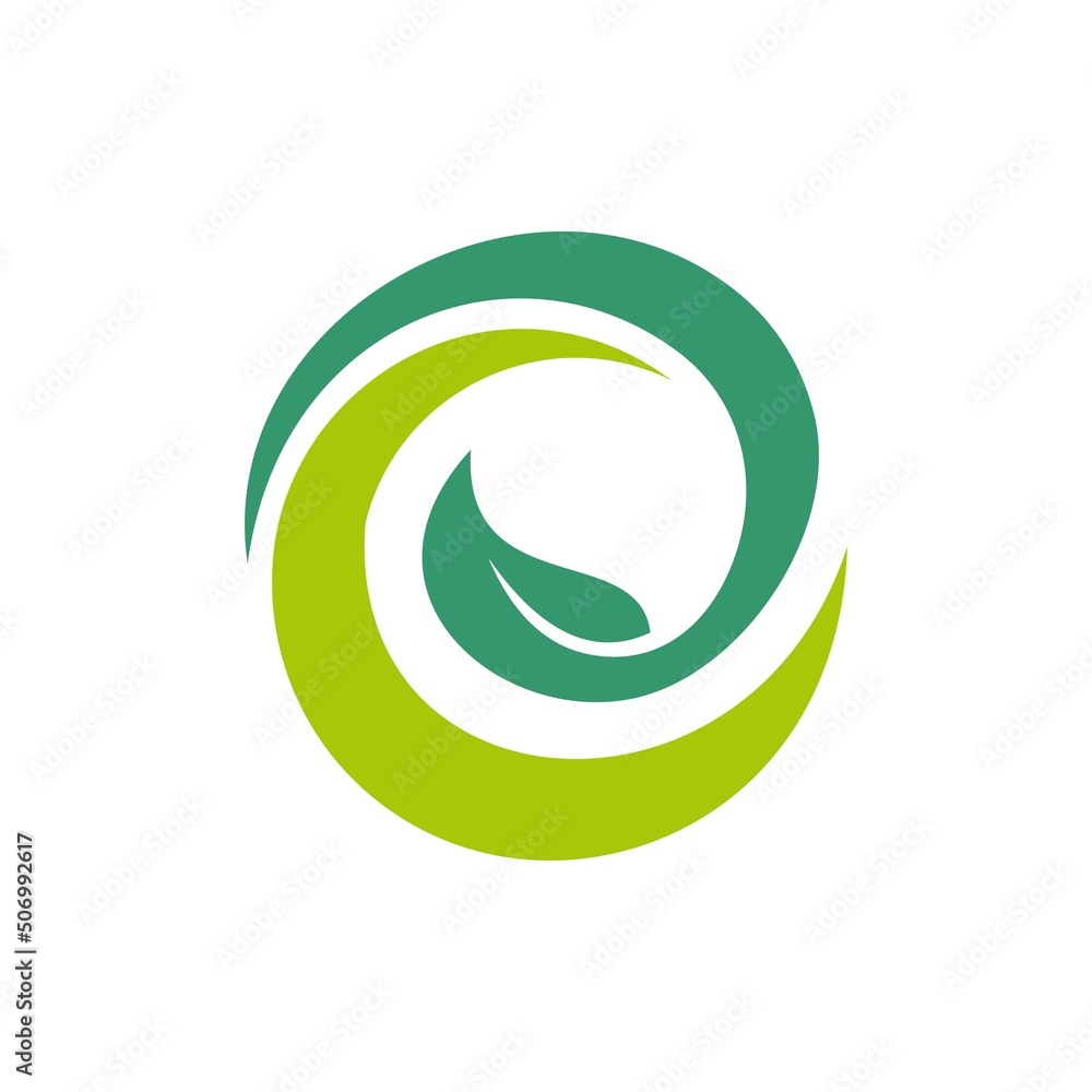 logo design of initial letter e. nature logo, leaf logo logo design of initial letter e. nature logo, leaf logo