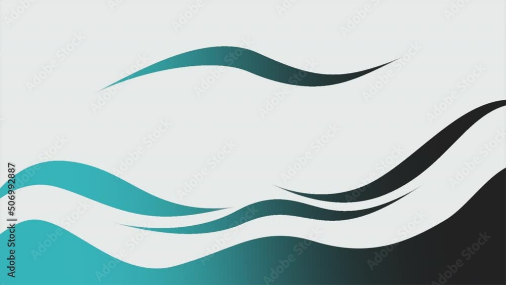Gradient black and blue waves, motion abstract business and corporate style background Gradient black and blue waves, motion abstract business and corporate style background