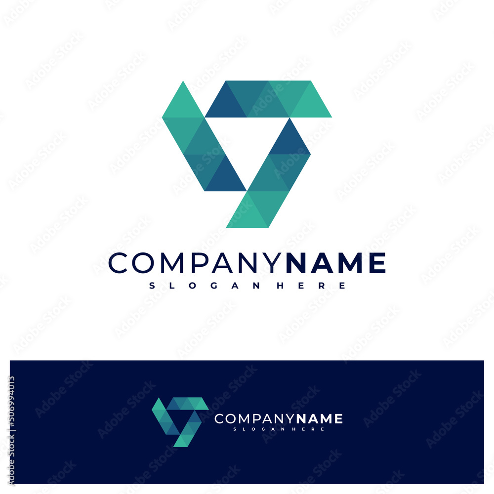 Letter V logo design vector, Creative V logo concepts template illustration. Letter V logo design vector, Creative V logo concepts template illustration.