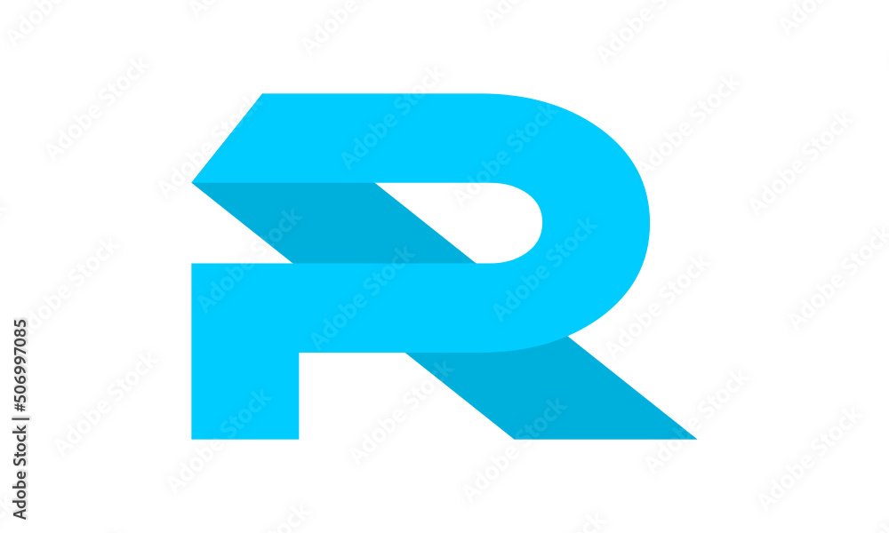 Creative modern minimal logo and Unique symbol with R P RP PR Creative modern minimal logo and Unique symbol with R P RP PR