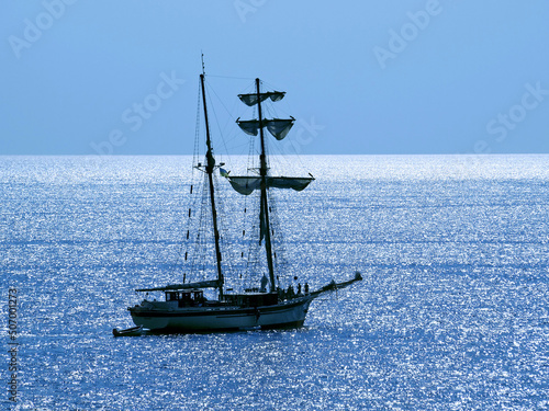 Vászonkép Sailing ship.