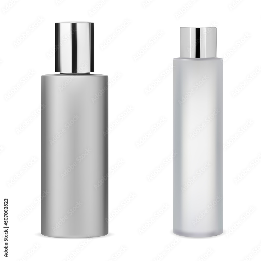 Shampoo bottle mockup. Plastic cosmetic package blank for shower gel, closed beauty container, realistic design. Bathroom beauty collection of liquid soap and lotion template set Shampoo bottle mockup. Plastic cosmetic package blank for shower gel, closed beauty container, realistic design. Bathroom beauty collection of liquid soap and lotion template set