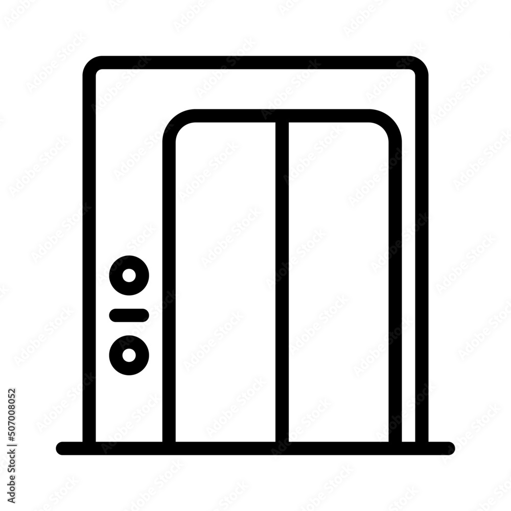 elevator icon with outline style. Suitable for website design, logo, app and UI. Based on the size of the icon in general, so it can be reduced. elevator icon with outline style. Suitable for website design, logo, app and UI. Based on the size of the icon in general, so it can be reduced.
