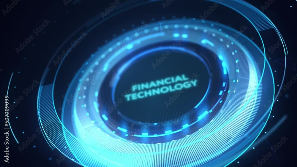 Fintech Financial technology digital money online banking business finance concept. Fintech Financial technology digital money online banking business finance concept.