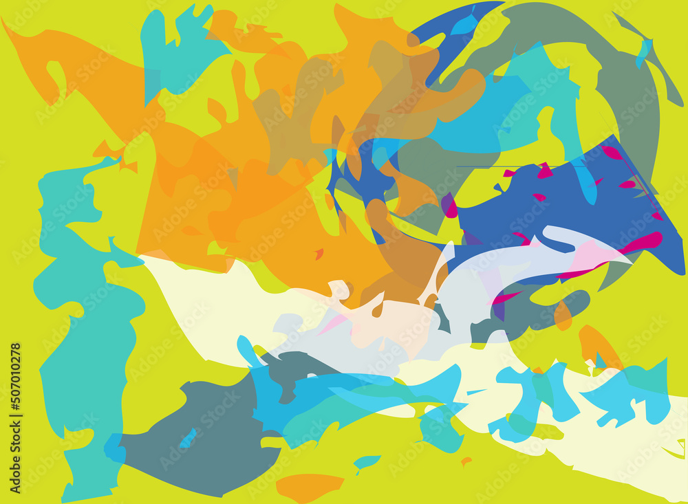Multi Colorful abstract background - stock illustration Multi Colorful abstract background - stock illustration