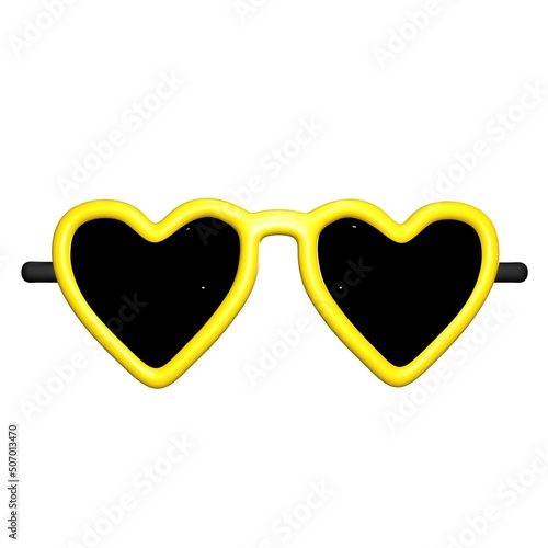 Love sunglasses with yellow frames