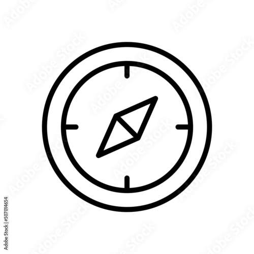Free Download Compass Icon Design Vector Illustrator - GFXLoad