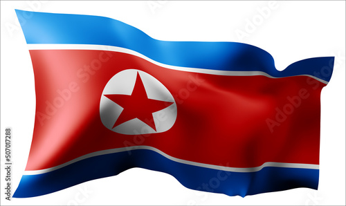 Flag of the Democratic People's Republic of Korea 