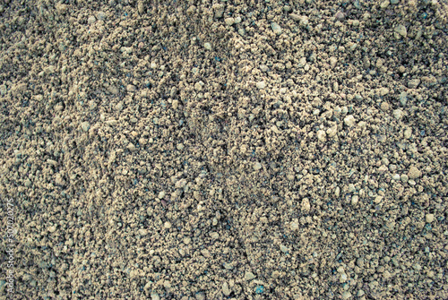 The texture of the sand.