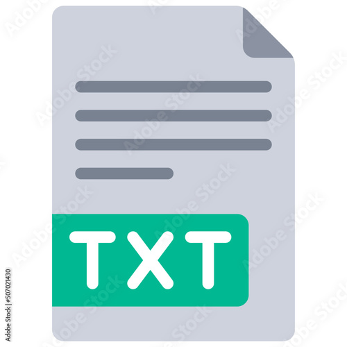 Plain Text Icon