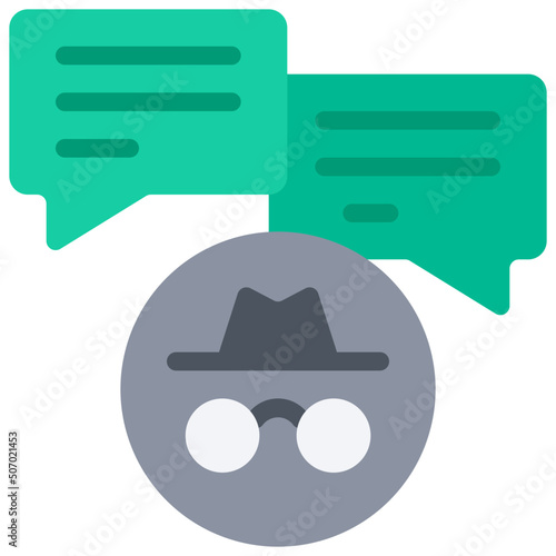 Anonymous Messaging Icon