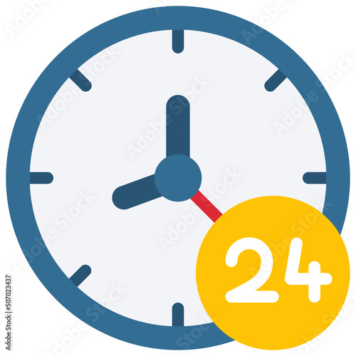 Open Twenty Four Seven Icon Free Download Open Twenty Four Seven Icon - GFXLoad