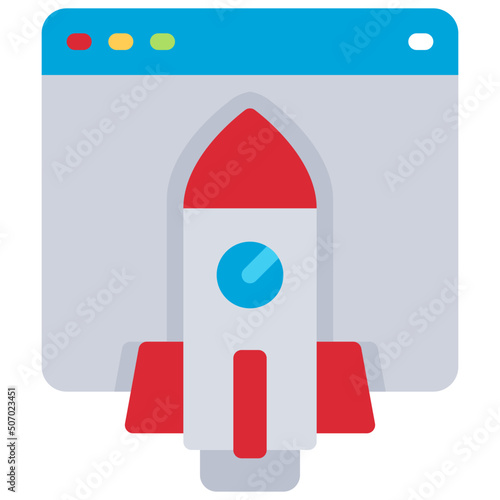 Launch Website Icon