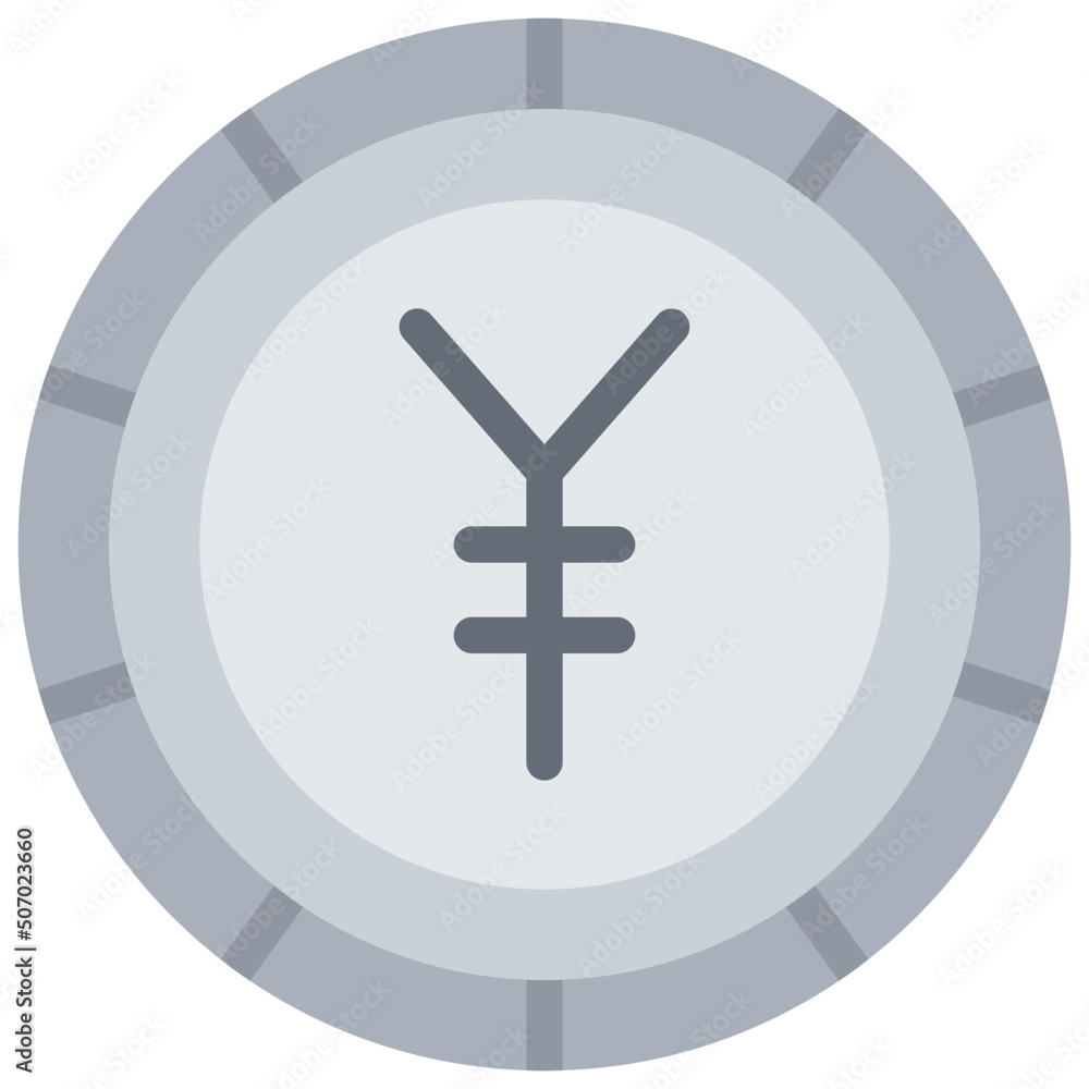 Japanese Currency Icon Japanese Currency Icon