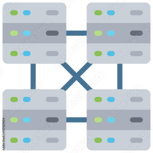 Data Network Icon
