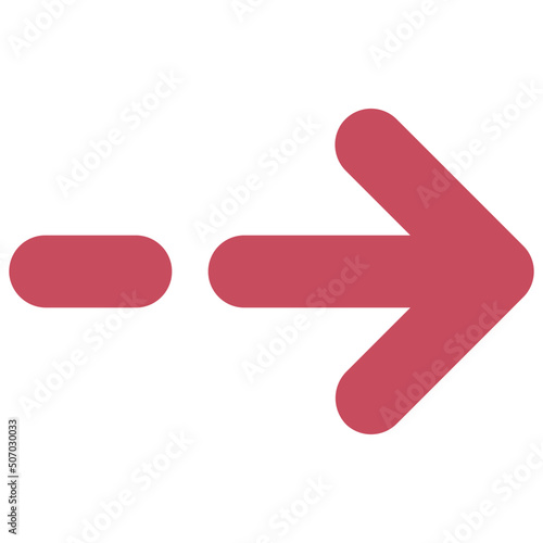 Split Rounded Arrow Icon