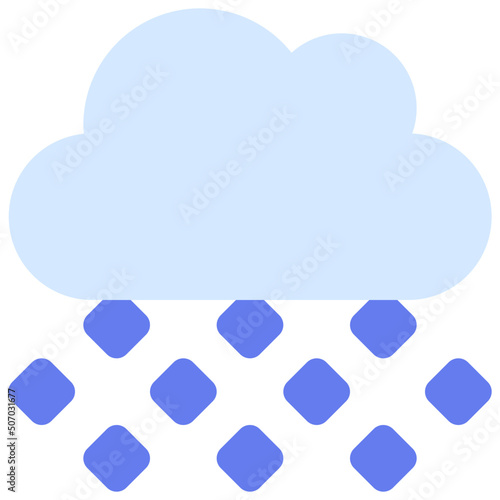 Hail Cloud Icon