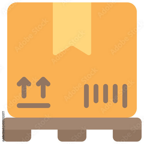 Warehouse Parcel  Icon