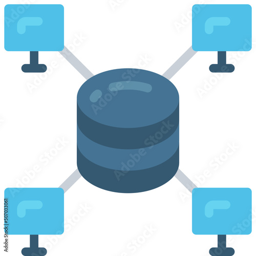 Data Network Icon