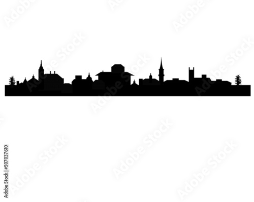 City Skyline of Thurgau Switzerland
