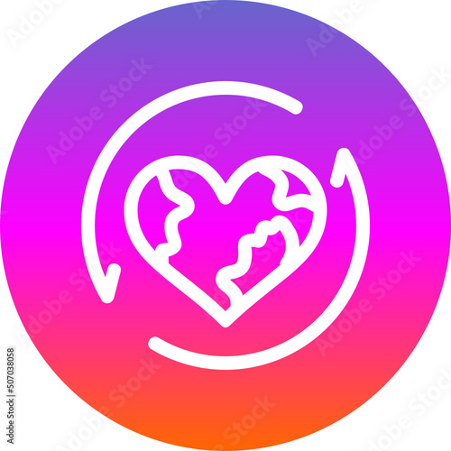 Earth Recycle Icon