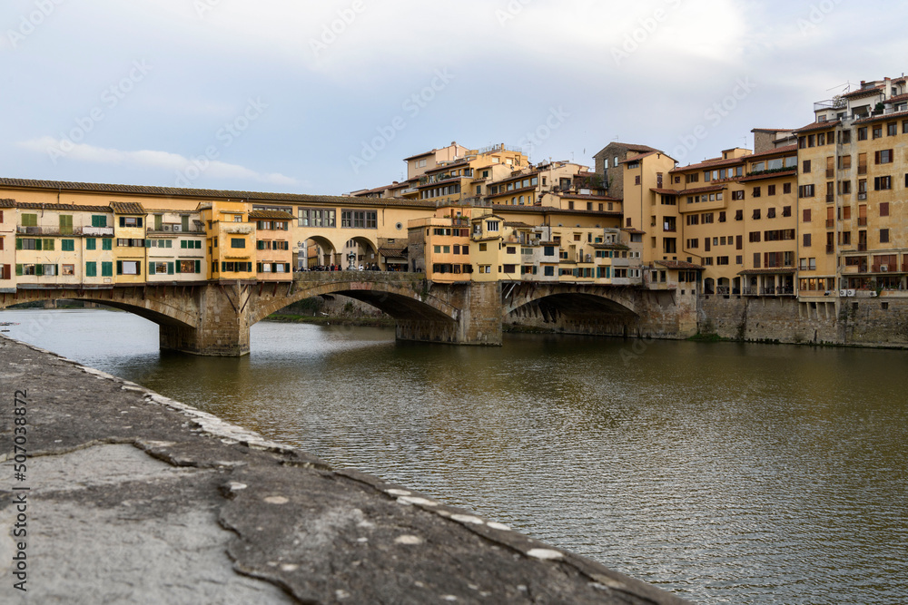 The Ponte Vecchio of Florence - Italy - 14 november 2021 - Johann Muszynski - Collectif DR