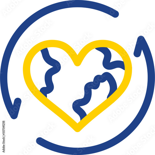 Earth Recycle Icon