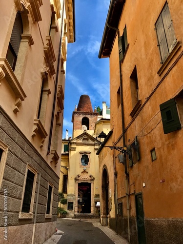 Altstadt in Verona  Italien 