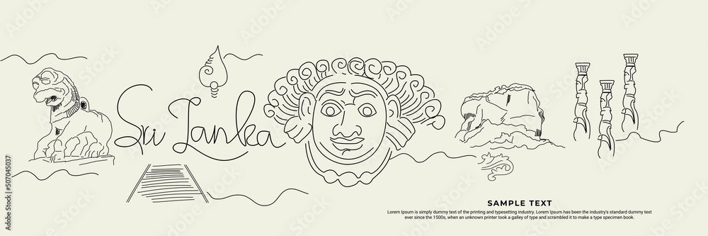 Sri Lanka map vector illustration, scribble sketch Sri Lanka, Stock Vector,  Vector And Low Budget Royalty Free Image. Pic. ESY-042520308 | agefotostock