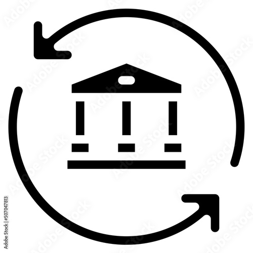 Bank Transfer Icon
