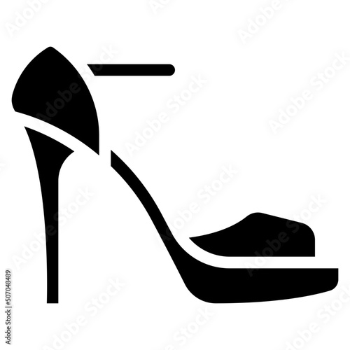 Bride Wedding Shoe Icon