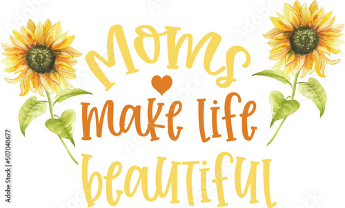 mother day t shirt and svg design