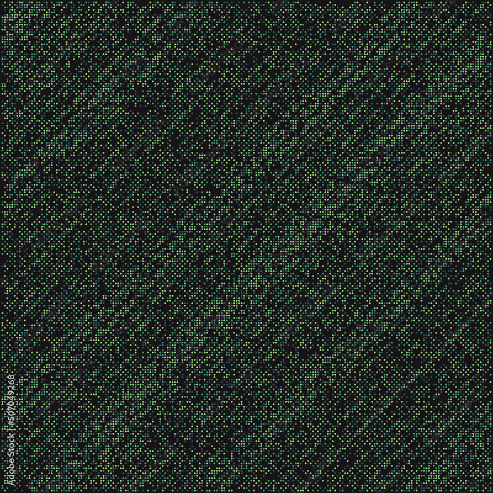Fototapeta premium Rule 186 Elementary cellular automaton random seed sample implementation illustration