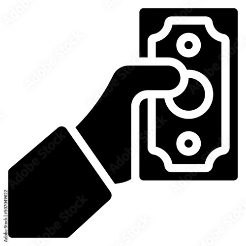 Give Cash Investment Icon