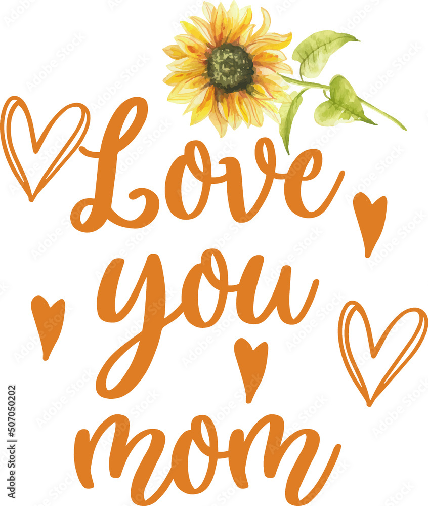 Obraz premium mother day t shirt and svg design