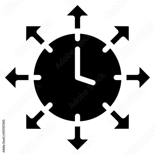 Time Outsourcing Icon