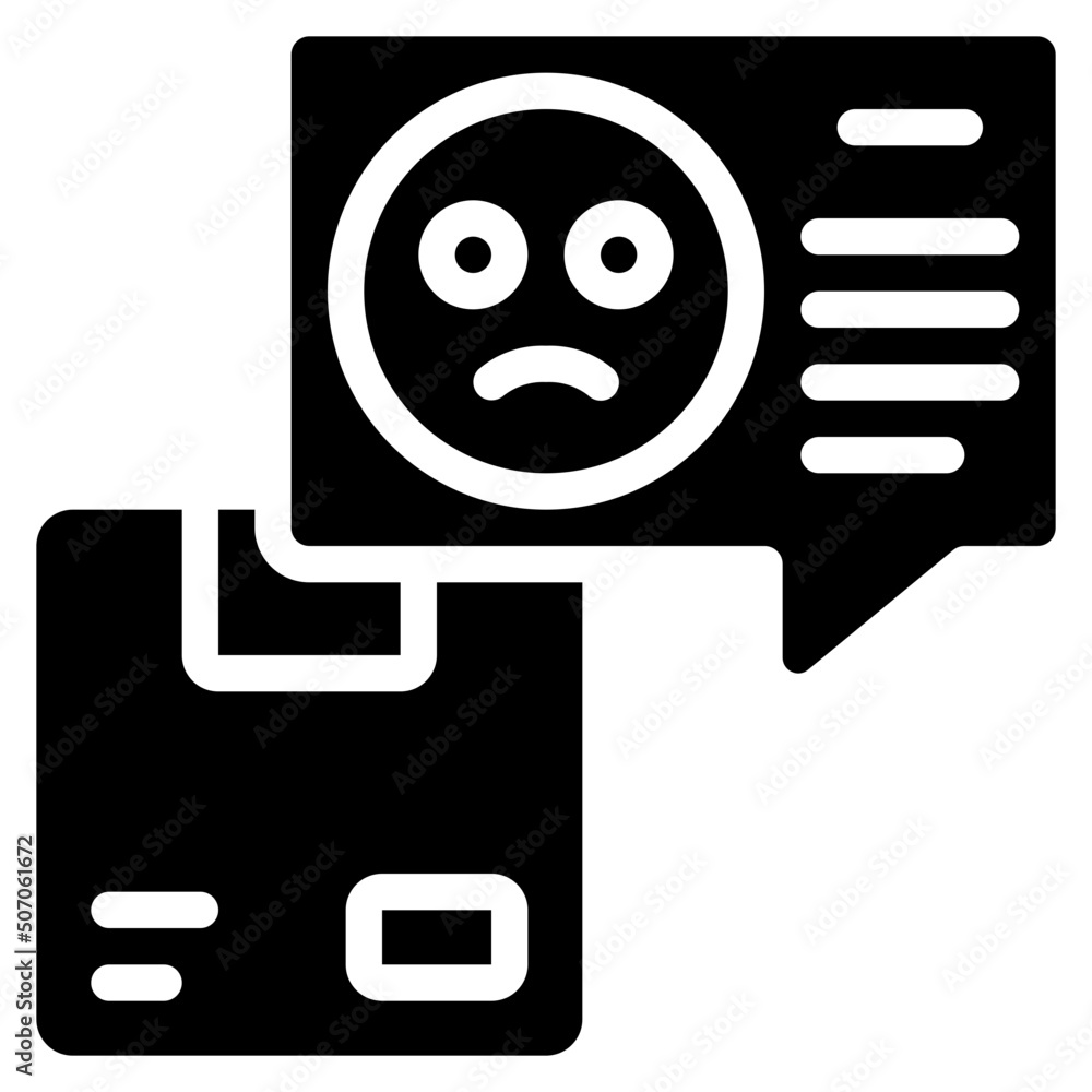 Bad Product Review Icon Bad Product Review Icon