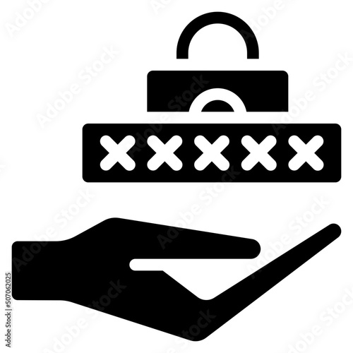 Give Secure Password Icon