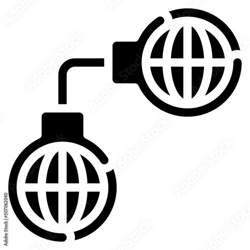 Internet Handcuffs Icon