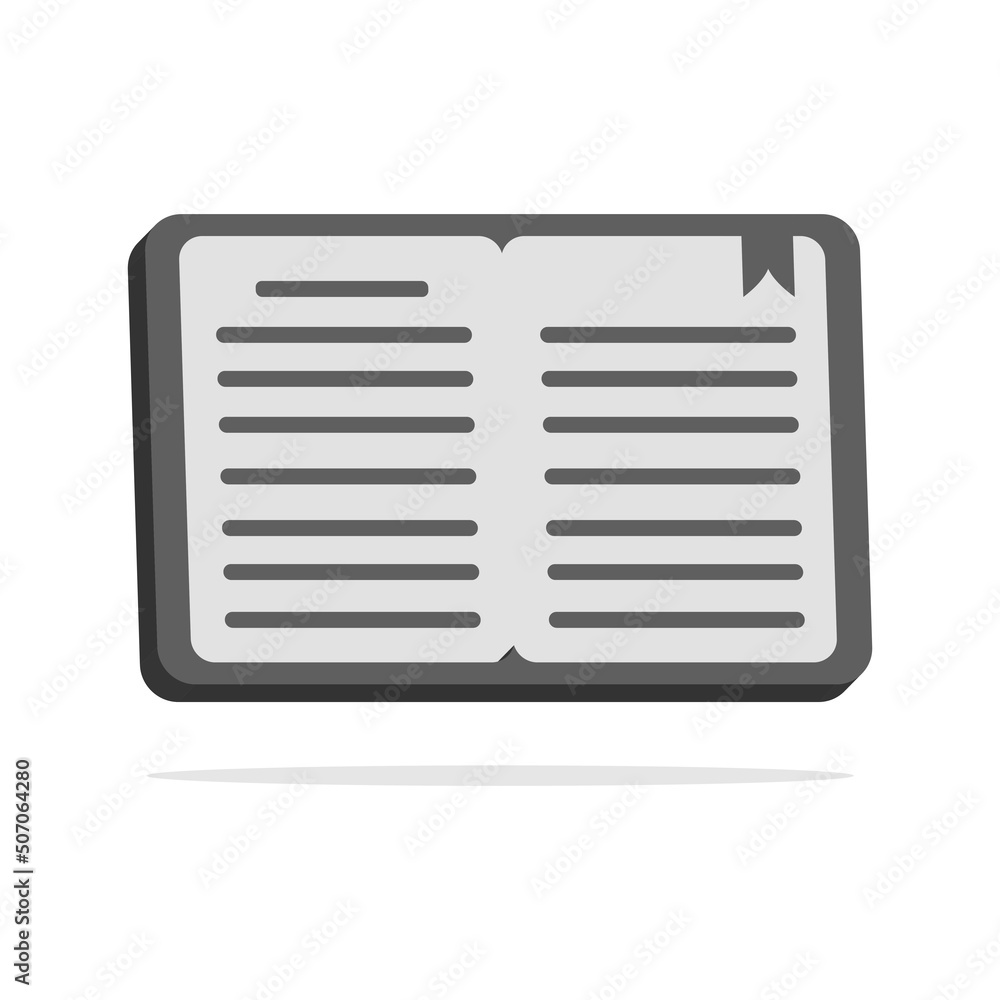 3d diary icon in minimal cartoon style 3d diary icon in minimal cartoon style