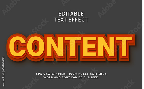 Content Editable Text Effect