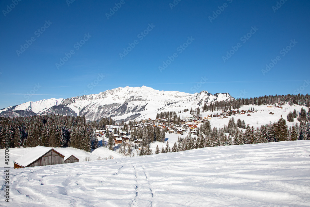 Winter in alps Winter in alps