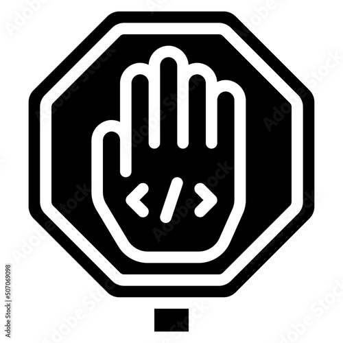 Stop Code Action Icon