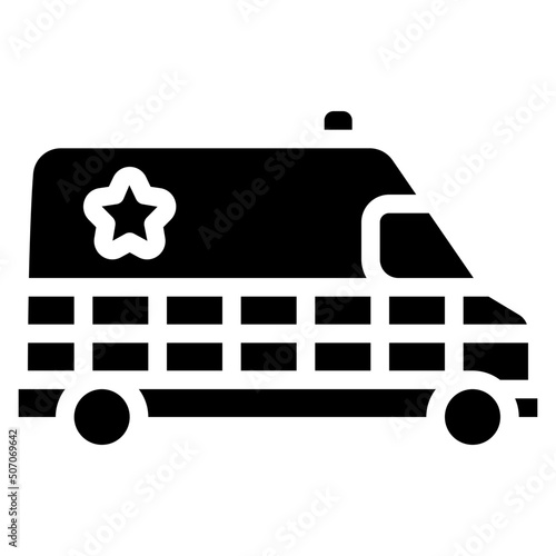 Police Van Icon