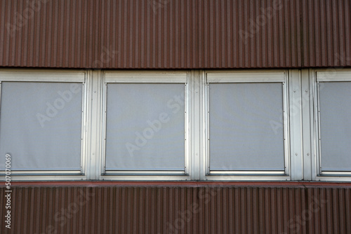 Modern architectural details - disused office buildings